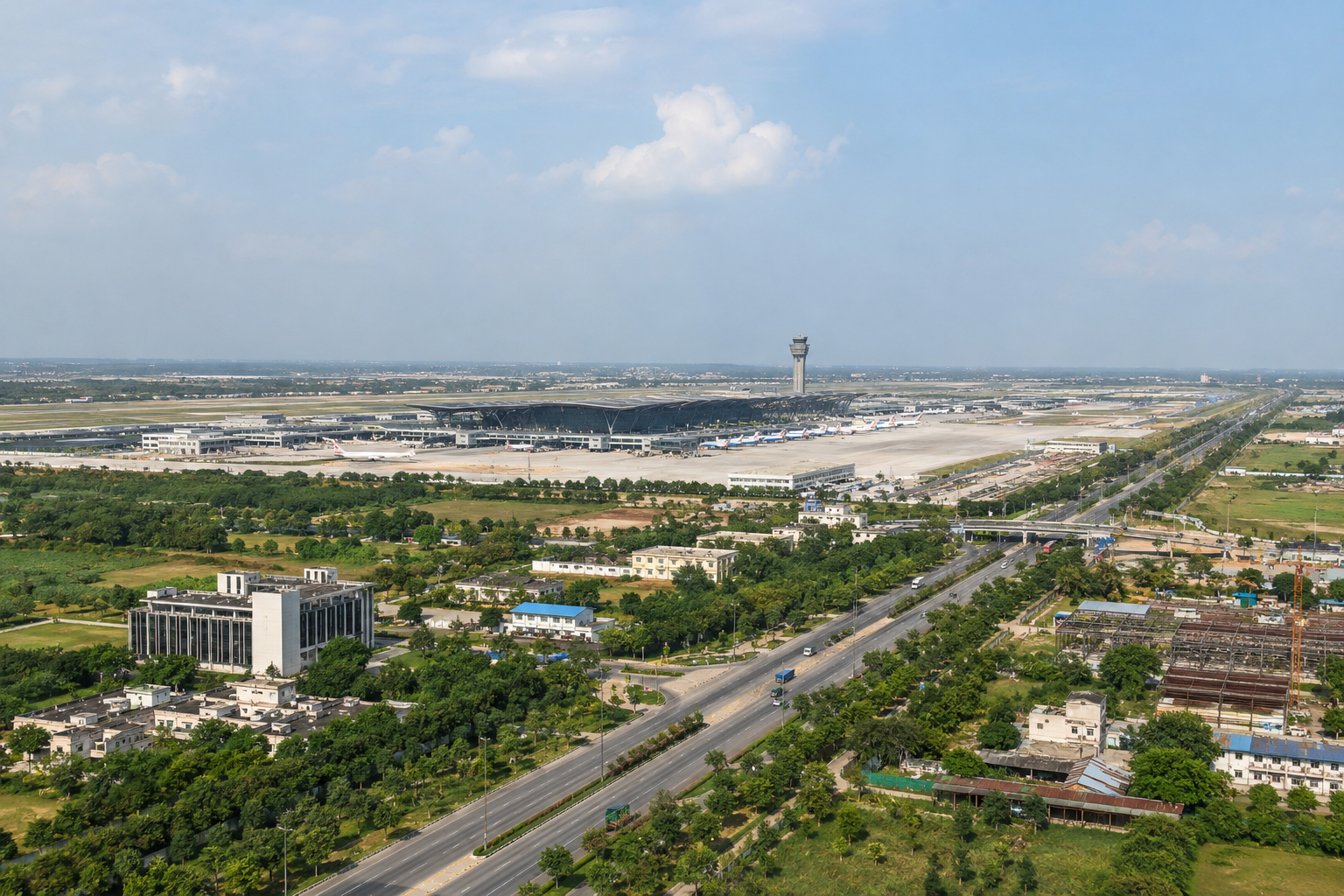 The Jewar Aviation Effect: Long-Term Real Estate Yield Projections Around Noida International Airport