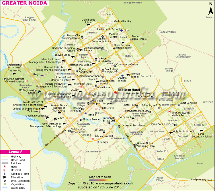 Godrej Crown Residences Golf Links location
